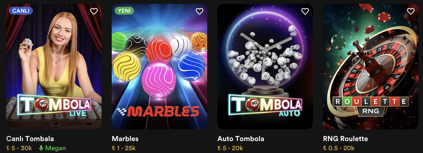 VDCasino Masa Tombalası önizlemesi